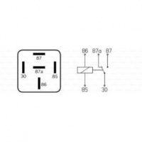 Bosch Mini Relay 12 V 30/20 A (with mounting bracket)